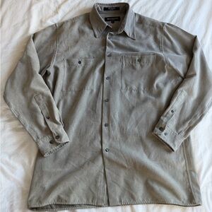 BRANDINI Men's Button Down Long Sleeve Shirt